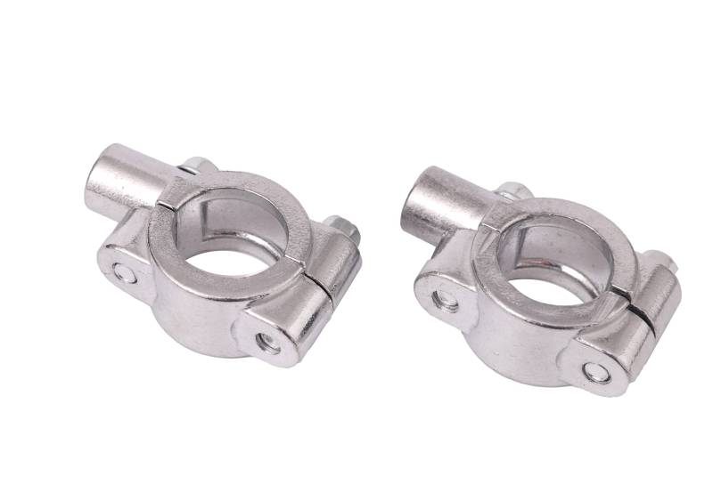 ICTRONIX 2X Universal 8mm Motorrad 22mm Lenkerhalterung Lenkerhalter Befestigungs Klemmen von ICTRONIX