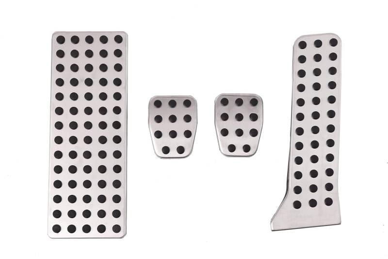 4pcs/Set Pedalkappen Fußstütze Pedale Für M azda 2/3 6/ CX-3 (2016-2024), CX-4 (2016-2019), CX-5 (2013-2024), CX-9 (2017-2023) von ICTRONIX