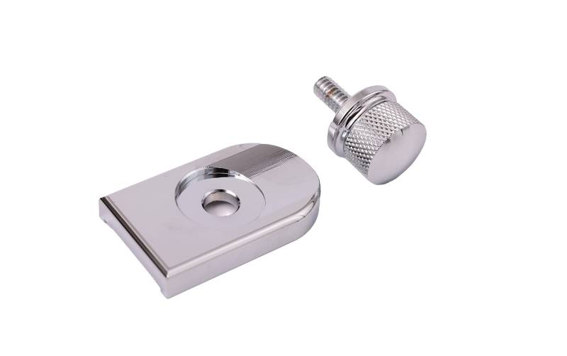 ICTRONIX Sitzschraube Sitz Bolzen Schraube Mount Knob Cover Für Harley Chrom von ICTRONIX