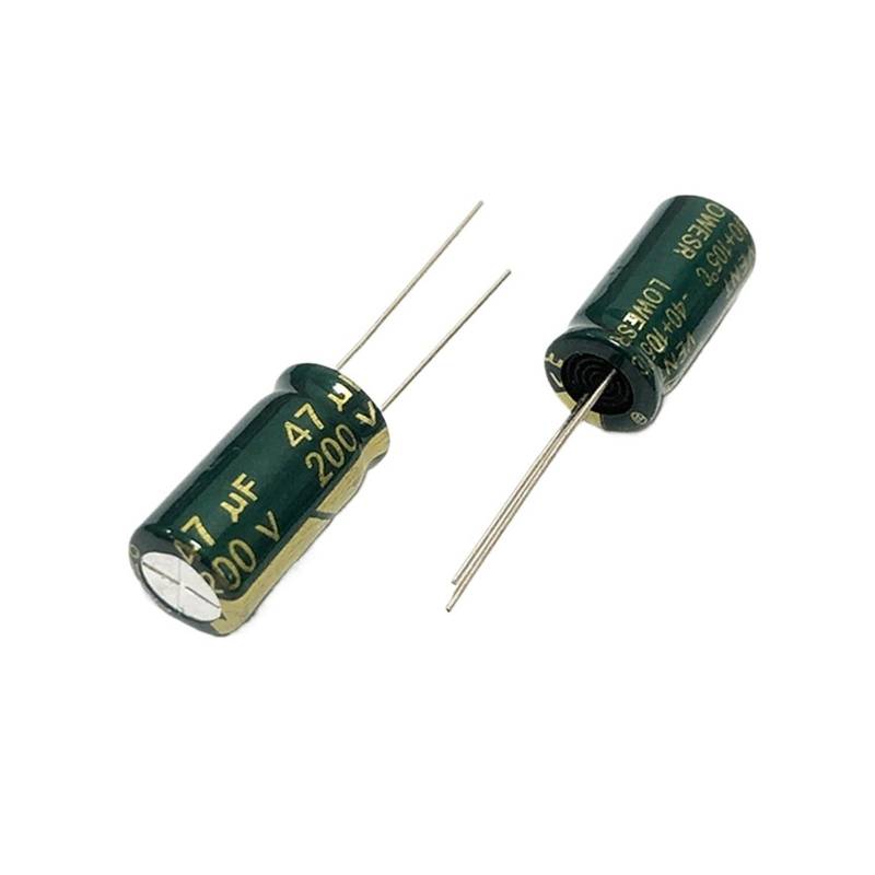 10pcs/lot 200V 47UF 10 * 20 20% Aluminum Electrolytic Capacitor 47000nf 20% ICXLPMC von ICXLPMC