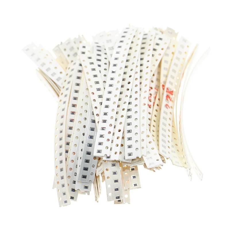 1280pcs/lot 5% 0.125W 0805 SMD Resistor 64 Values 0ohm-10Mohm Assortment Kit SMD resistance pack ICXLPMC von ICXLPMC