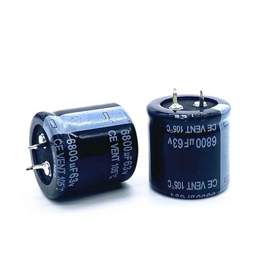2Pcs 63v6800uf Radial DIP Aluminum Electrolytic Capacitors 63v 6800uf Tolerance 20% size 30x35 20% ICXLPMC von ICXLPMC
