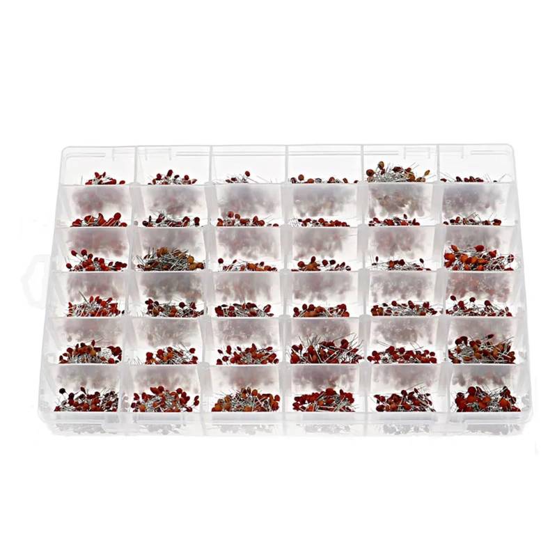 3600pcs/lot 1PF-100nF Ceramic Capacitor Assortment Kit 10PF 22PF 33PF 47PF 100PF 330PF 470PF 1NF 10NF 47NF 50V Capacitors set ICXLPMC von ICXLPMC