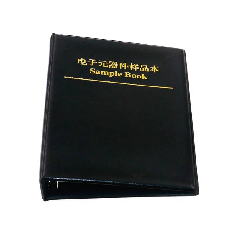 4000Pcs 0402 SMD capacitor sample book 80 kinds x 50pcs 0.5pF-1uF capacitor package sample book component package ICXLPMC von ICXLPMC