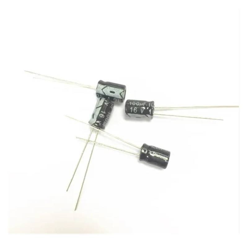 500PCS 100uF 16V 16V100UF Radial Electrolytic Capacitor 5x11mm ICXLPMC von ICXLPMC
