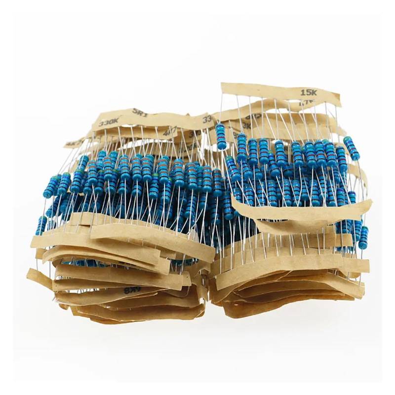 500Pcs/lot 1W 1% Metal Film Resistor 50 Value 10 ohm-1M ohm Assortment Kit ICXLPMC von ICXLPMC