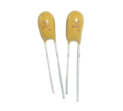 50pcs Tantalum capacitor 22uF 16V 16V22uF DIP Radial ICXLPMC von ICXLPMC