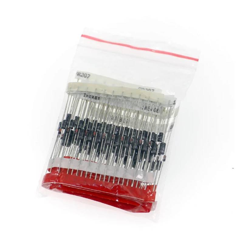 8values=100pcs,Fast Switching Schottky Diode kit set 1N4148 1N4007 1N5819 1N5399 1N5408 1N5822 FR107 FR207,Electronic Components ICXLPMC von ICXLPMC
