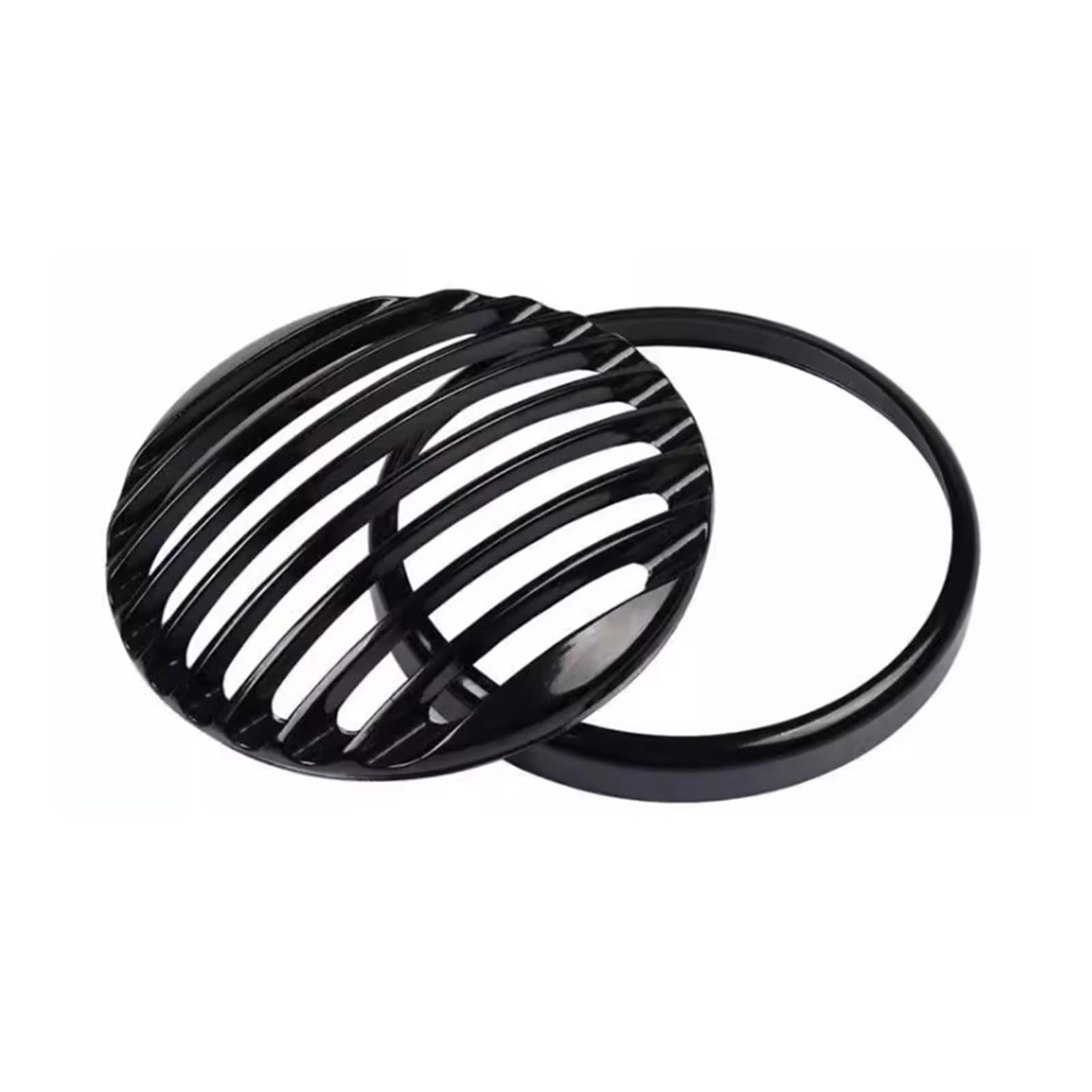 14,6 cm Frontscheinwerfer-Grillabdeckung für Triumph Bonneville Bobber Schwarz 2017–2024 14,6 cm Frontscheinwerfer-Grillabdeckung für Triumph Bonneville Bobber Schwarz 2017–2024 von IDENUONA