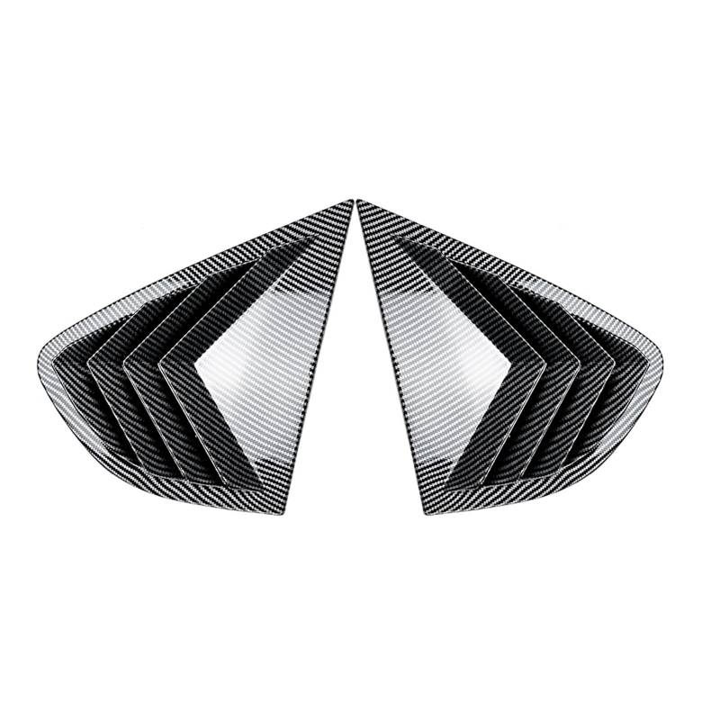 Auto Lamellenverschluss der Heckscheibe Für BMW X4 F26 2014-2018 Schwarz von IDENUONA