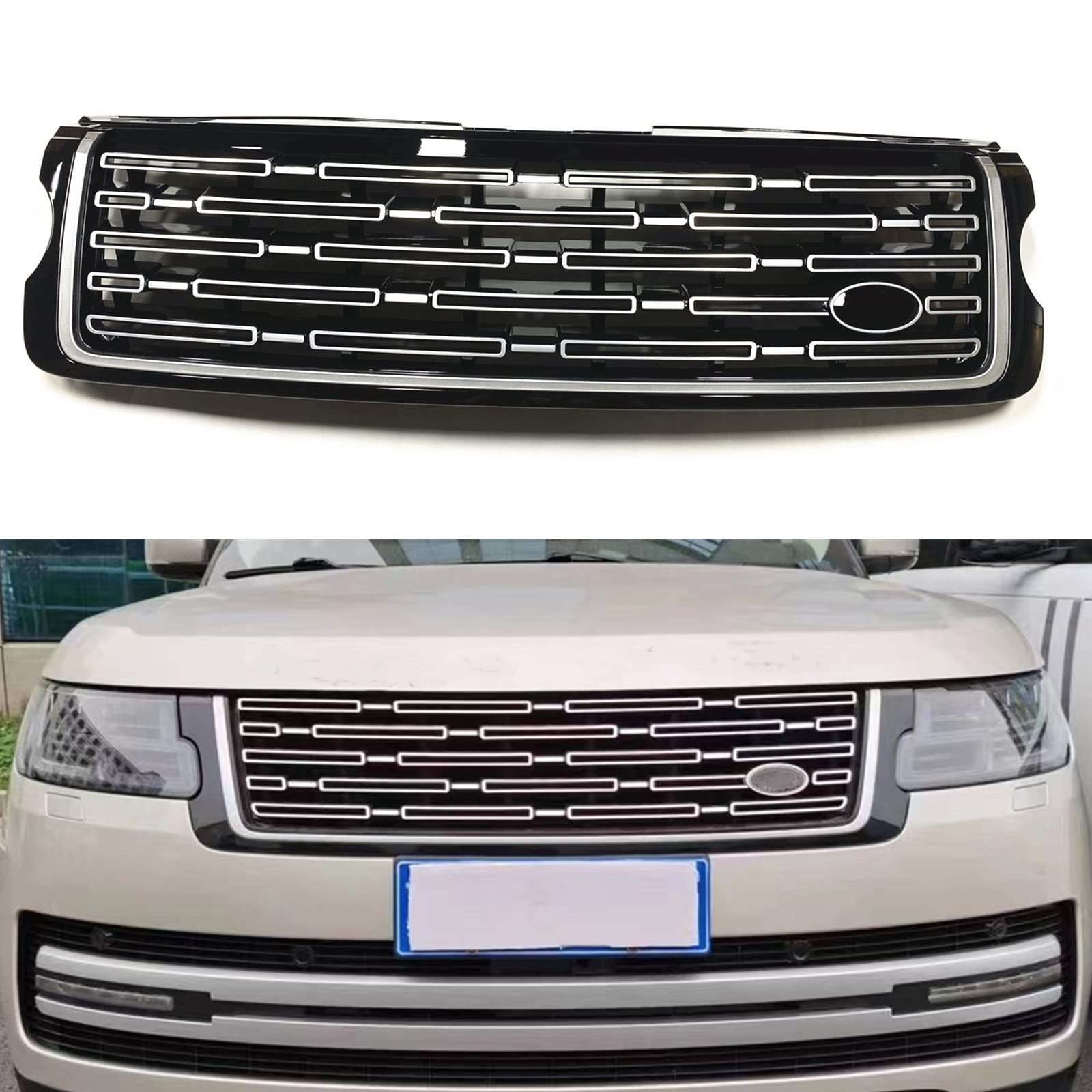 Für Land Rover Range Rover Vogue L405 2013-2017 Car Front Stoßstange Kühlergrill Für Land Rover Range Rover Vogue L405 2013-2017 Car Front Stoßstange Kühlergrill von IDENUONA