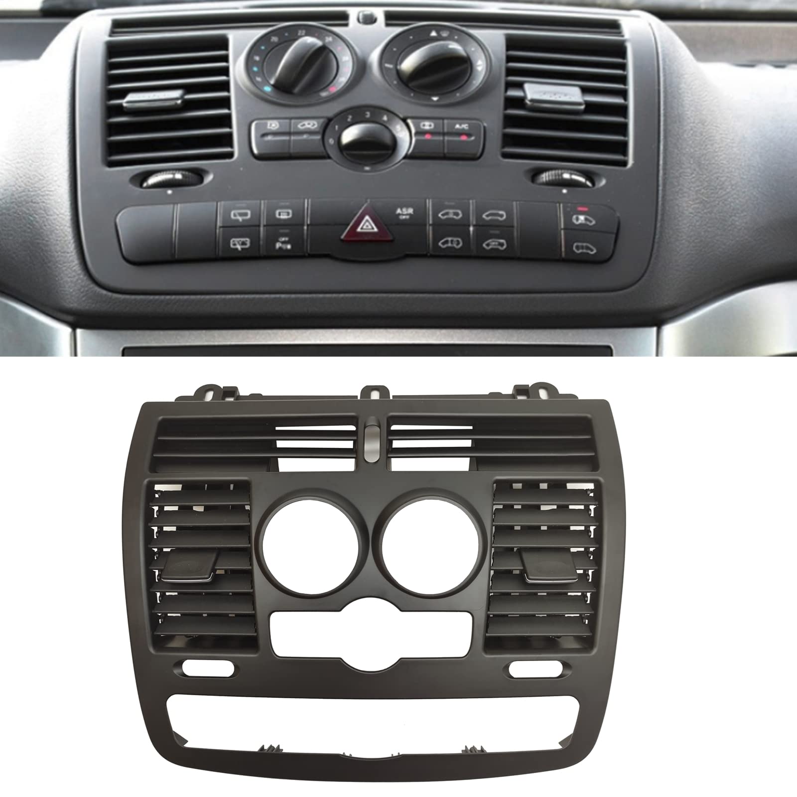 Für Mercedes Benz W636 W639 2004-2015 2011 Inner Armaturenbrett Lüftungsgitter Für Mercedes Benz W636 W639 2004-2015 2011 Inner Armaturenbrett Lüftungsgitter von IDENUONA