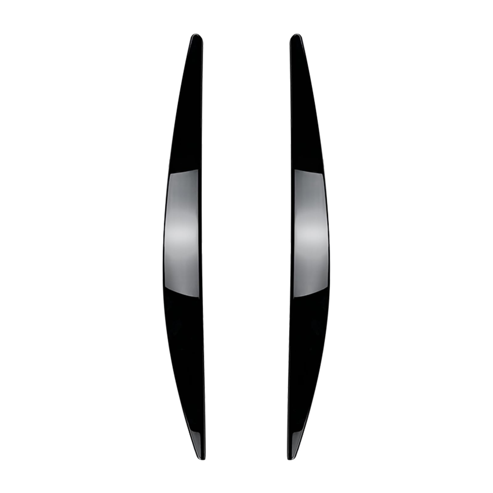 Für Skoda Octavia MK3 2015-2017 Auto Frontscheinwerfer Augenbrauen Dekor Schwarz Für Skoda Octavia MK3 2015-2017 Auto Frontscheinwerfer Augenbrauen Dekor Schwarz von IDENUONA