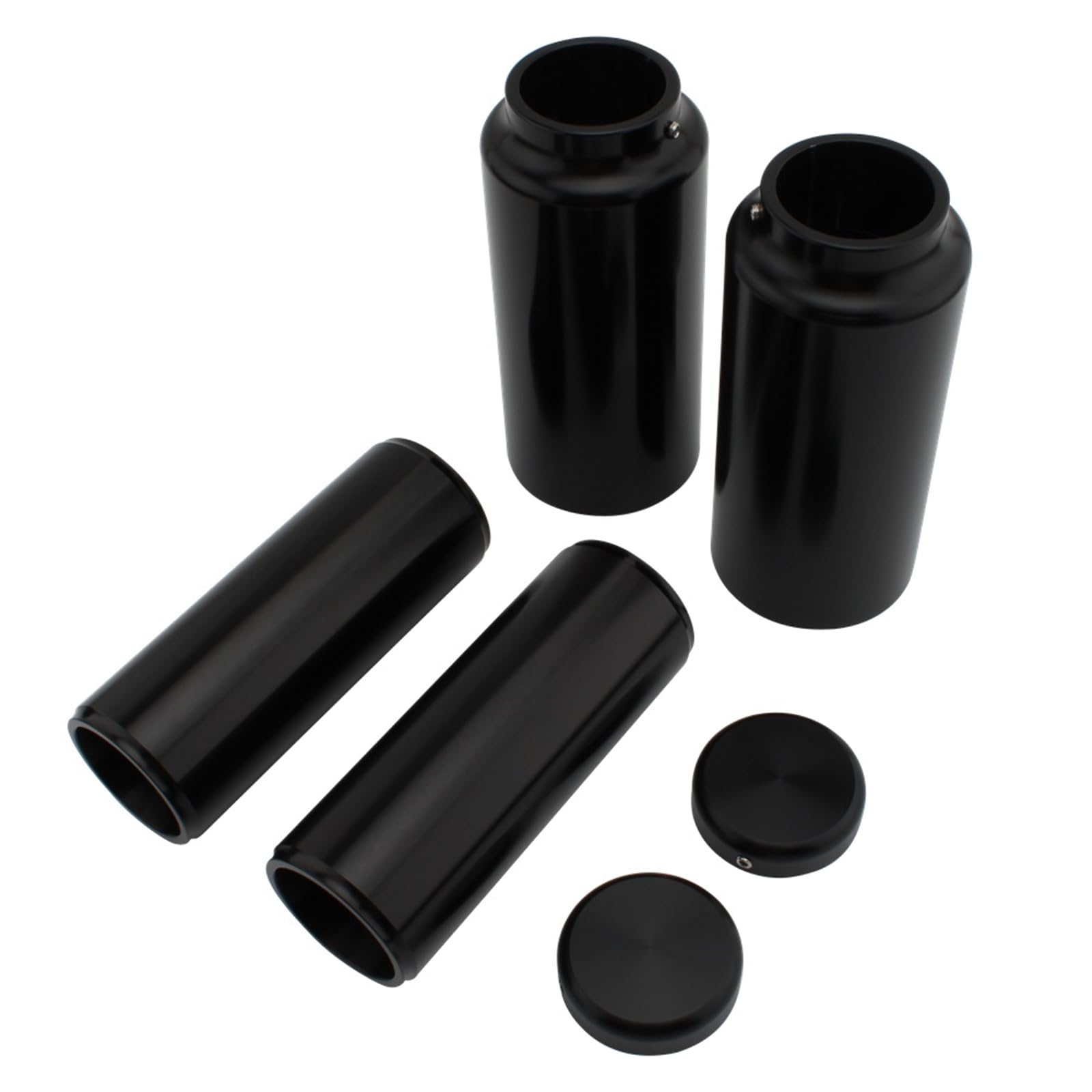Gabel Boot Slider Shock Cover für Harley Street Bob Low Rider 2018-2022 Chrom Schwarz Gabel Boot Slider Shock Cover für Harley Street Bob Low Rider 2018-2022 Chrom Schwarz von IDENUONA