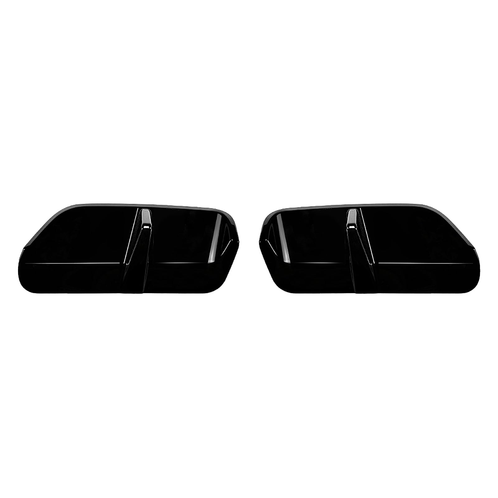 Heckstoßstange Diffusor Lippe für BMW X1 U11 U12 M Sport 06.2023-2024 Glänzend Schwarz von IDENUONA