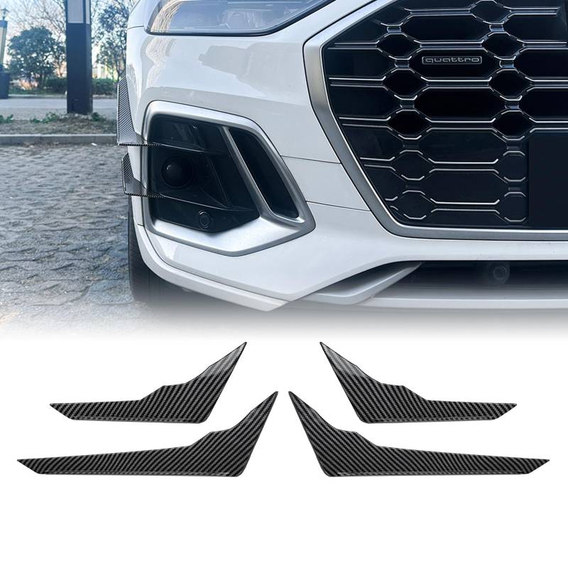 Lüftungsschlitz-Abdeckung für Audi Q5 FY Sline 2020-2024, Schwarz von IDENUONA