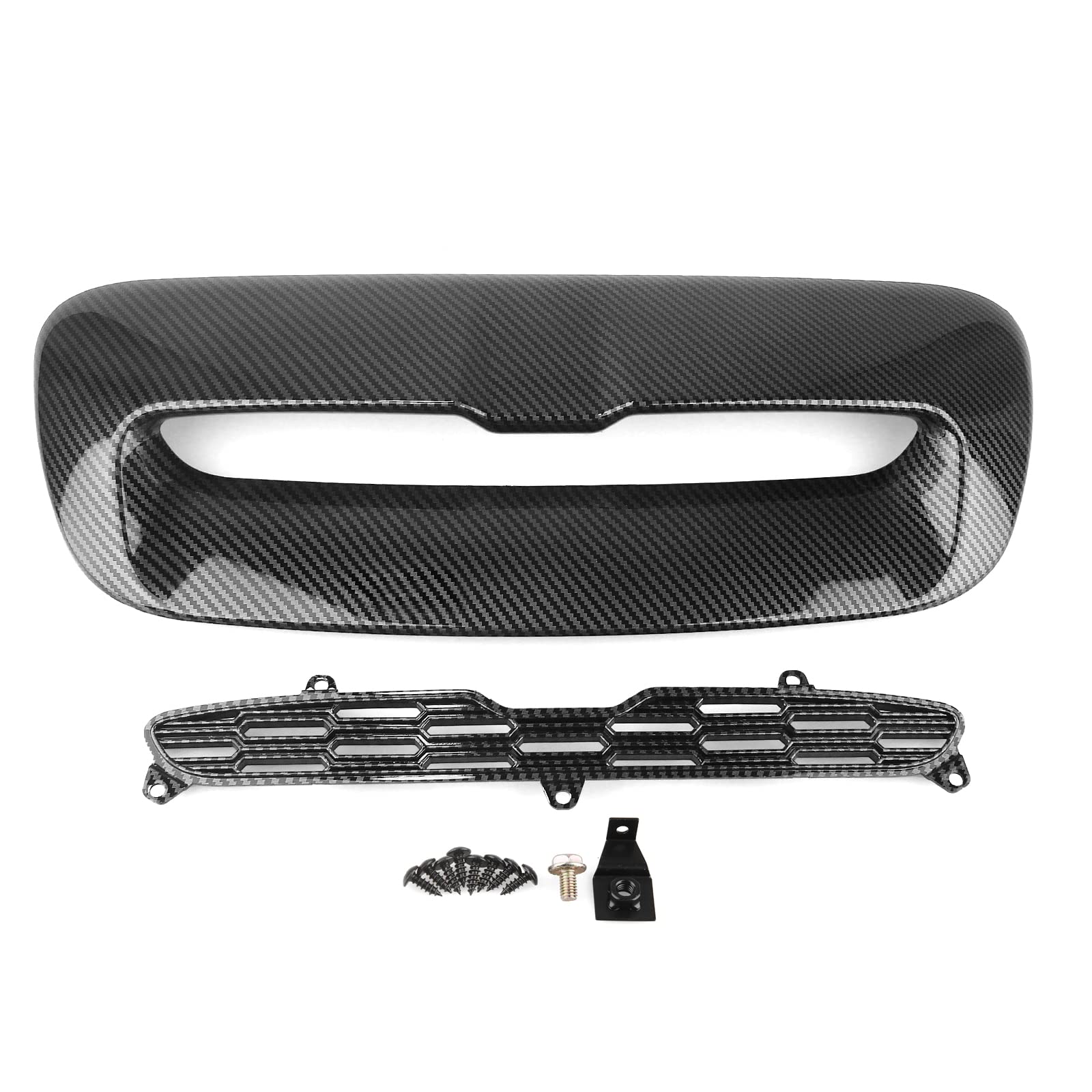 Lufteinlass Motorhaube Für Mini Cooper S R56 R55 R57 2007–2014 Kohlefaser-Optik Schwarz glänzend Lufteinlass Motorhaube Für Mini Cooper S R56 R55 R57 2007–2014 Kohlefaser-Optik Schwarz glänzend von IDENUONA