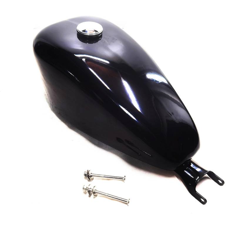 Motorrad 13.5L Benzintank Für Harley Sportster 2007-2022 XL1200 883N X48 Schwarz von IDENUONA