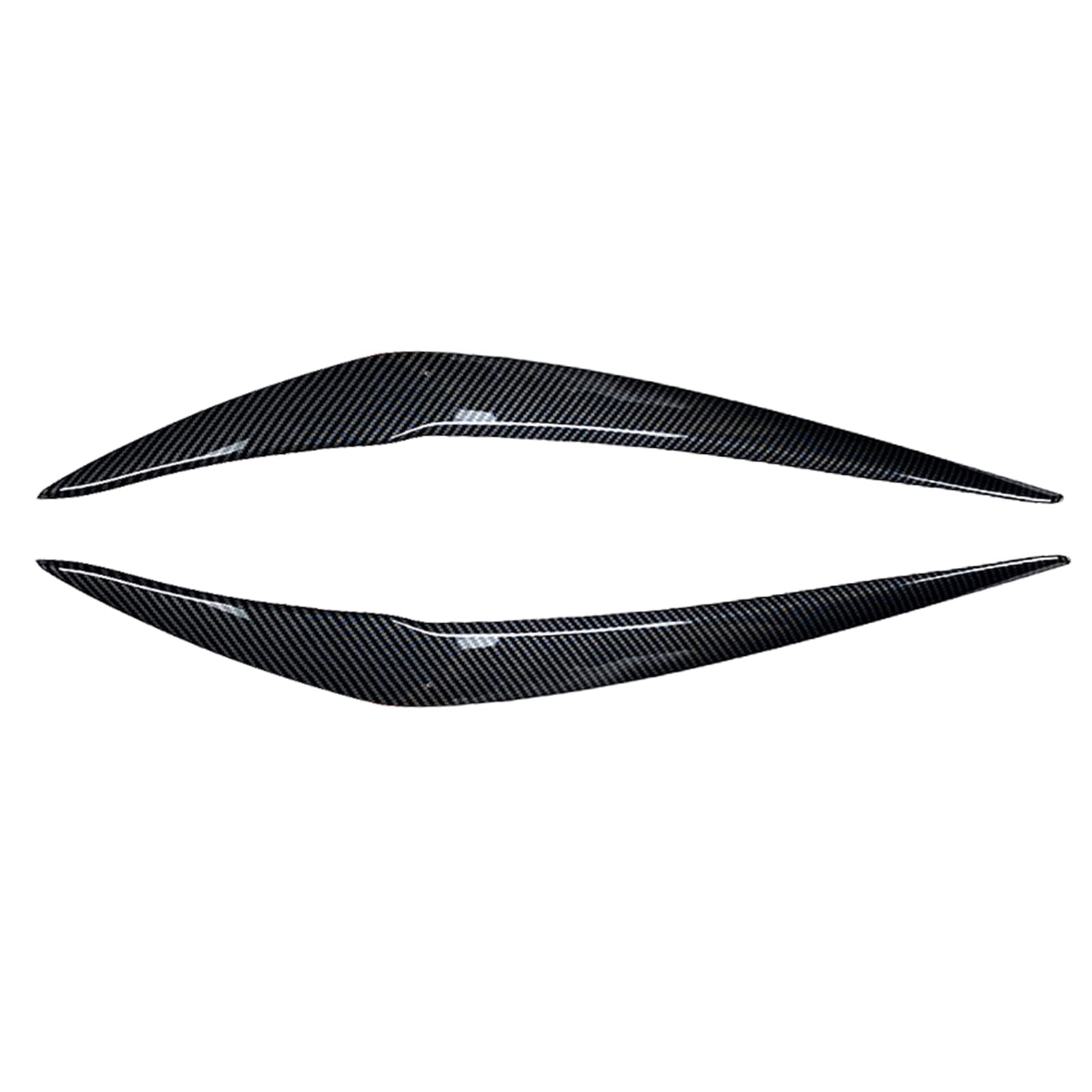 Scheinwerfer Augenbrauen Abdeckung Schwarz Glänzend Für 2015-2019 2016 BMW F20 F21 von IDENUONA