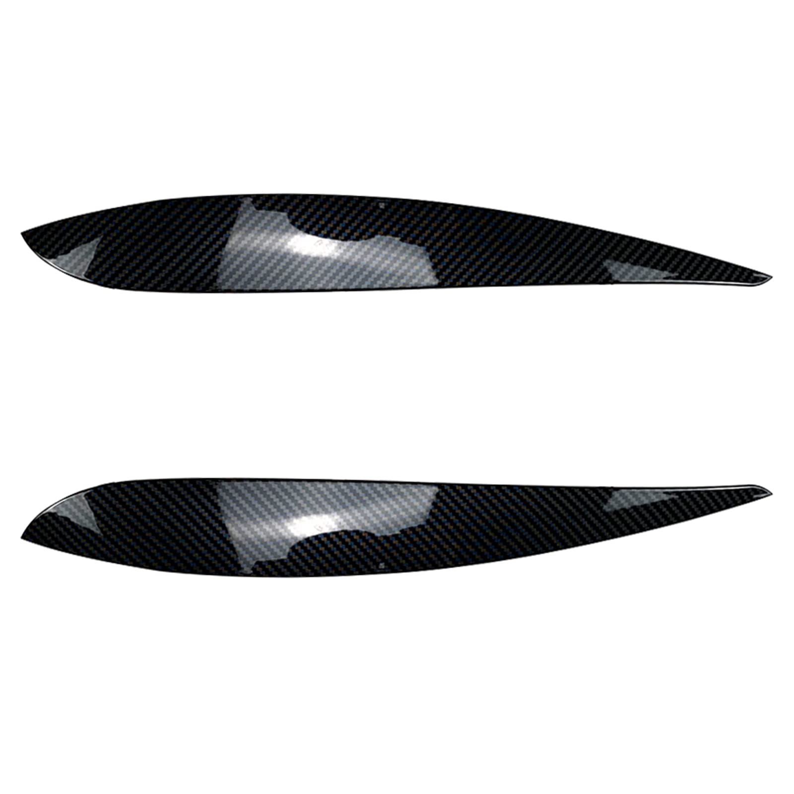 Scheinwerfer-Augenbrauen Blende, glänzende schwarze Karbonfaser-Optik, für VW Polo 4 9N 9N3 2005 2006 2007-2009 Scheinwerfer-Augenbrauen Blende, glänzende schwarze Karbonfaser-Optik, für VW Polo 4 9N 9N3 2005 2006 2007-2009 von IDENUONA