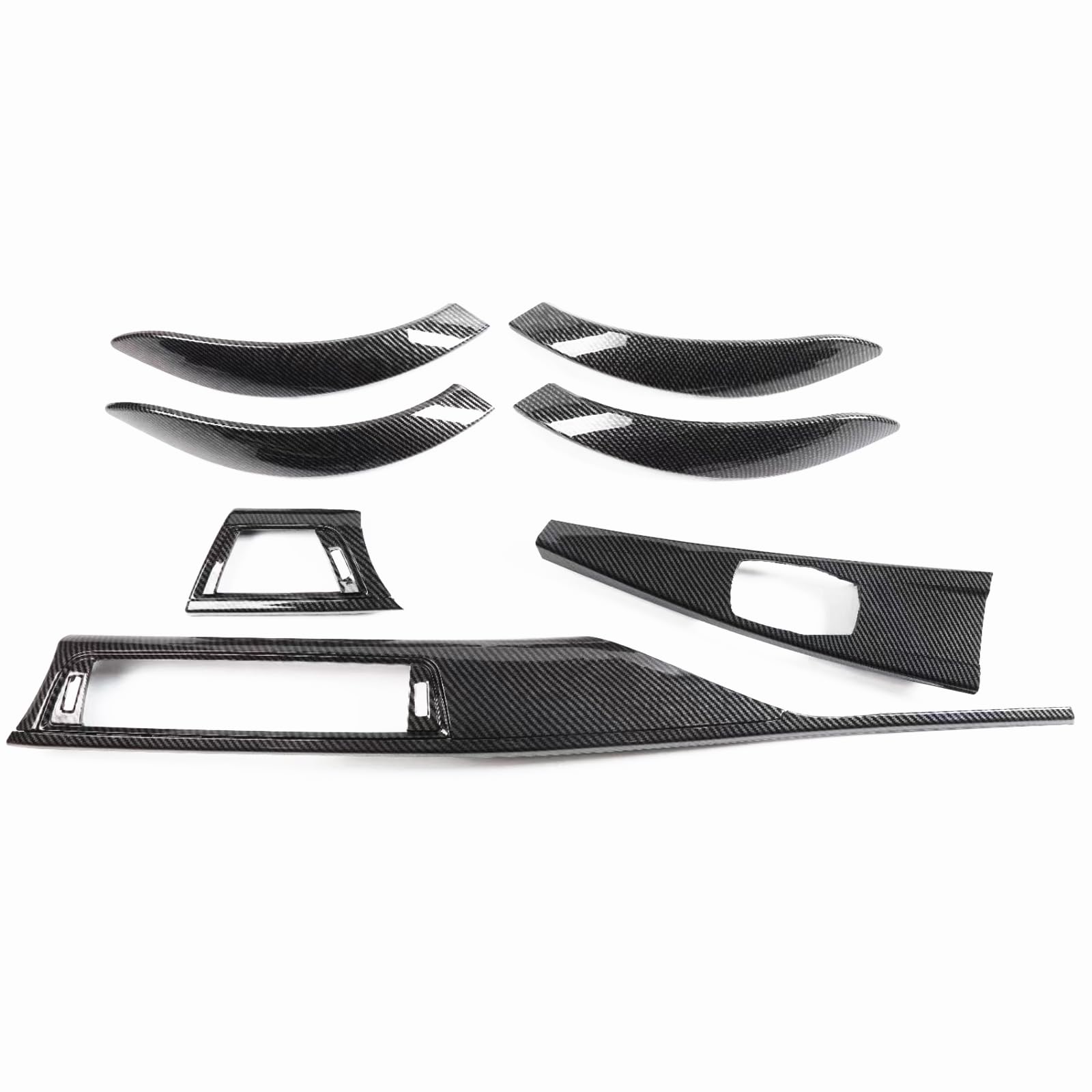 Schwarz Kohefaser-Optik Innenverkleidung Für BMW 3er 4er F30 F31 F34 F36 M Sport 2012-2018 Schwarz Kohefaser-Optik Innenverkleidung Für BMW 3er 4er F30 F31 F34 F36 M Sport 2012-2018 von IDENUONA
