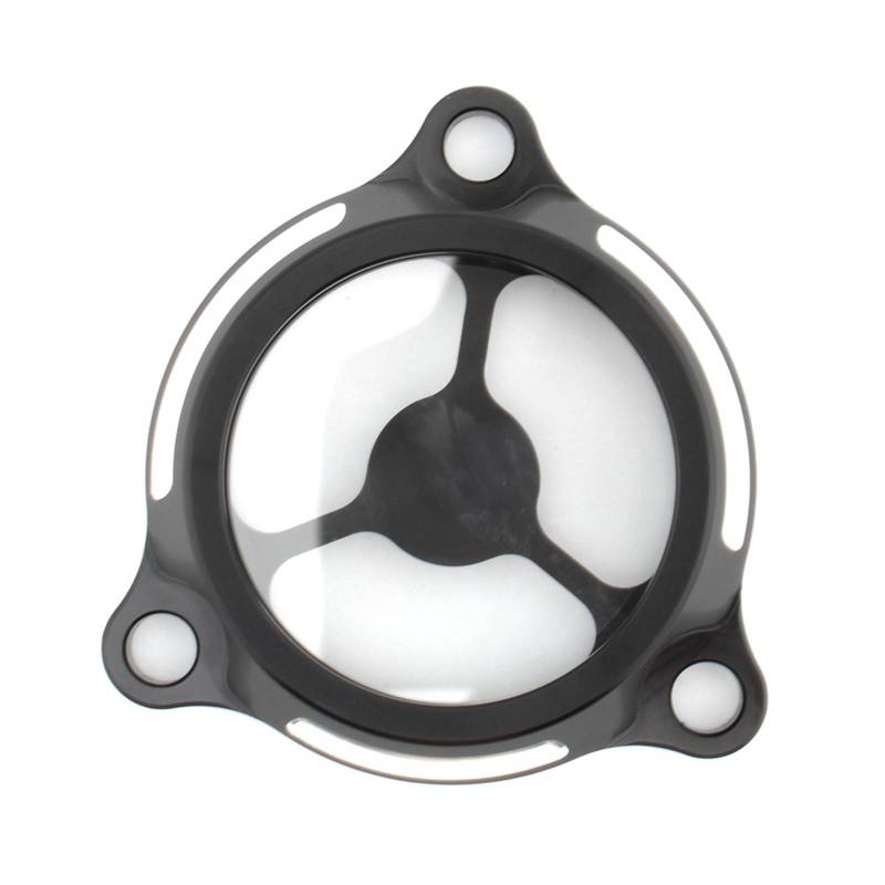 IDENUONA Schwarzer Ring Motorölfilterabdeckung für Suzuki DR-Z 400E/400S/400SM LT-Z 400 - Aluminium, Sport-Luxus-Design, Zubehör für Motorräder von IDENUONA