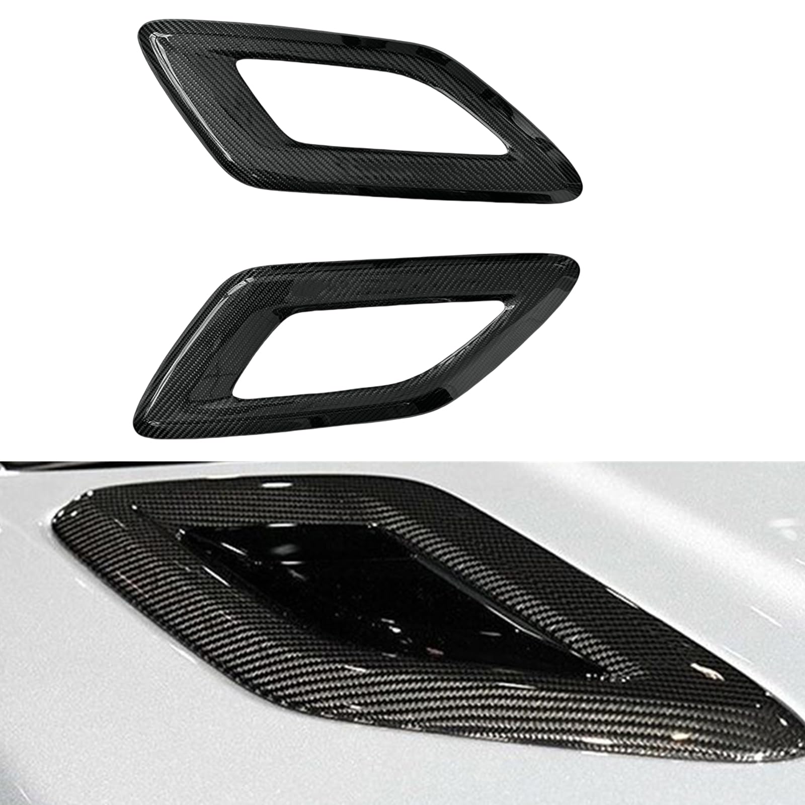 Seitenhaube Lüftungsschlitzabdeckung für Land Rover Range Rover Sport 2018–2020 2019 Seitenhaube Lüftungsschlitzabdeckung für Land Rover Range Rover Sport 2018–2020 2019 von IDENUONA