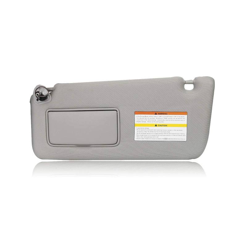 Sonnenblende links für Infiniti QX56 QX80 964011LA3D 96401-1LA3D 2011-2016 Grau von IDENUONA