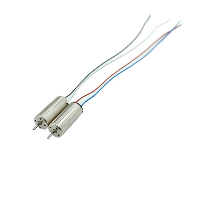 2PCS 716 7mm*16mm CW CCW Coreless electronic starter DC3.7V 56000RPM Ultra High Speed Small Hollow Cup electronic starter DIY RC Drone Aircraft Model IDGTTLDF von IDGTTLDF