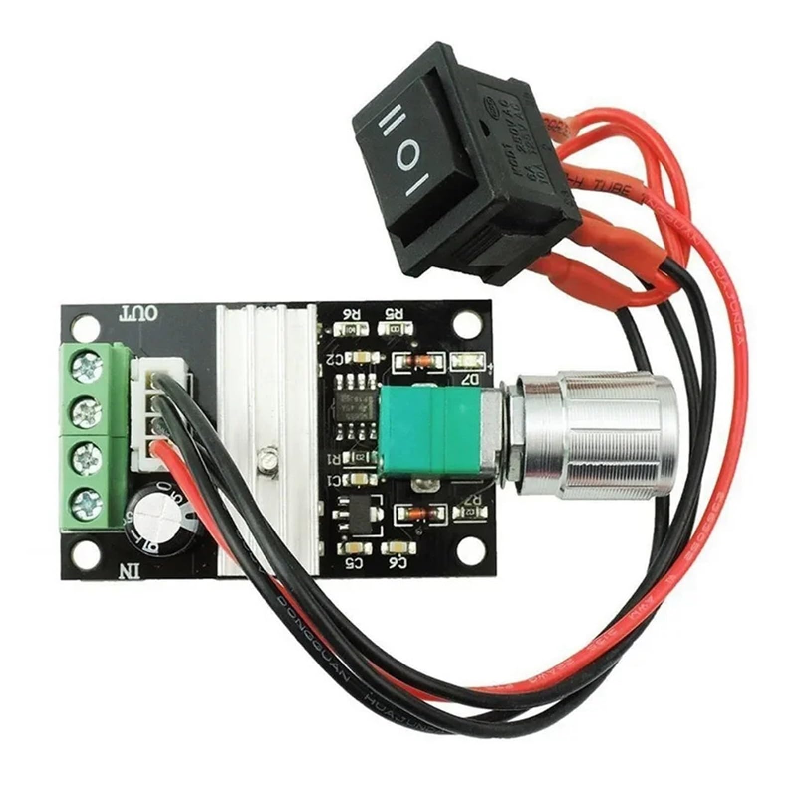 DC 6V 12V 24V 28V 3A DC electronic starter Speed Controller Adjustable Speed electronic starter Driver Forward Reverse Switch CW CCW IDGTTLDF DC 6V 12V 24V 28V 3A DC electronic starter Speed Controller Adjustable Speed electronic starter Driver Forward Reverse Switch CW CCW IDGTTLDF von IDGTTLDF