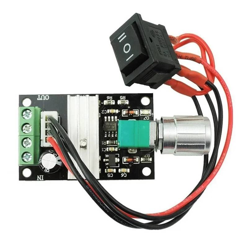 DC 6V 12V 24V 28V 3A DC electronic starter Speed Controller Adjustable Speed electronic starter Driver Forward Reverse Switch CW CCW IDGTTLDF von IDGTTLDF