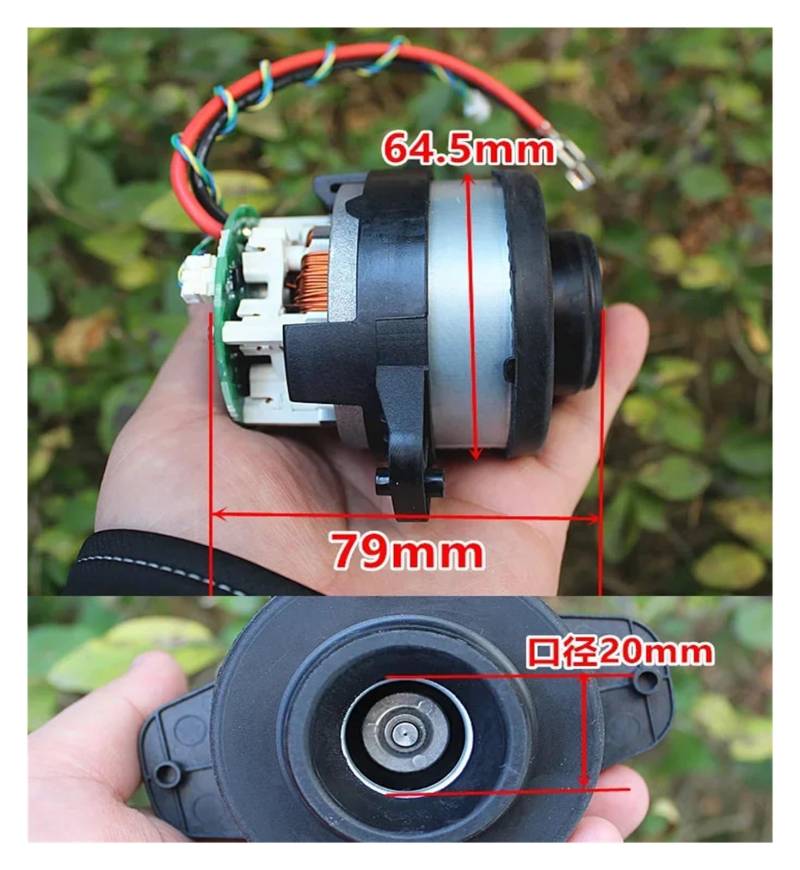 High-power Brushless Vacuum Cleaner Engine Fan with Drive Brushless electronic starter DC 18V-24V 21.6V 220W two speed regulation IDGTTLDF von IDGTTLDF