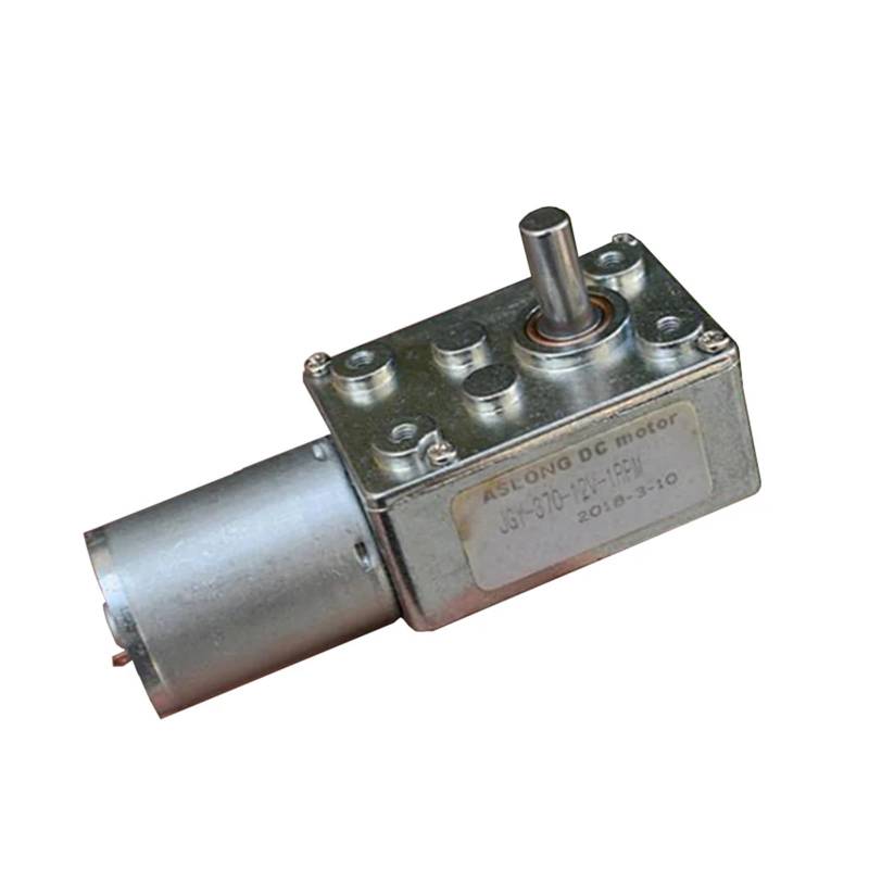 JGY370 DC 12V-24V 1RPM-2RPM Slow Speed Large Torque 370 Turbo Worm Gear electronic starter Metal Gear Box Reducer electronic starter Reversible IDGTTLDF von IDGTTLDF