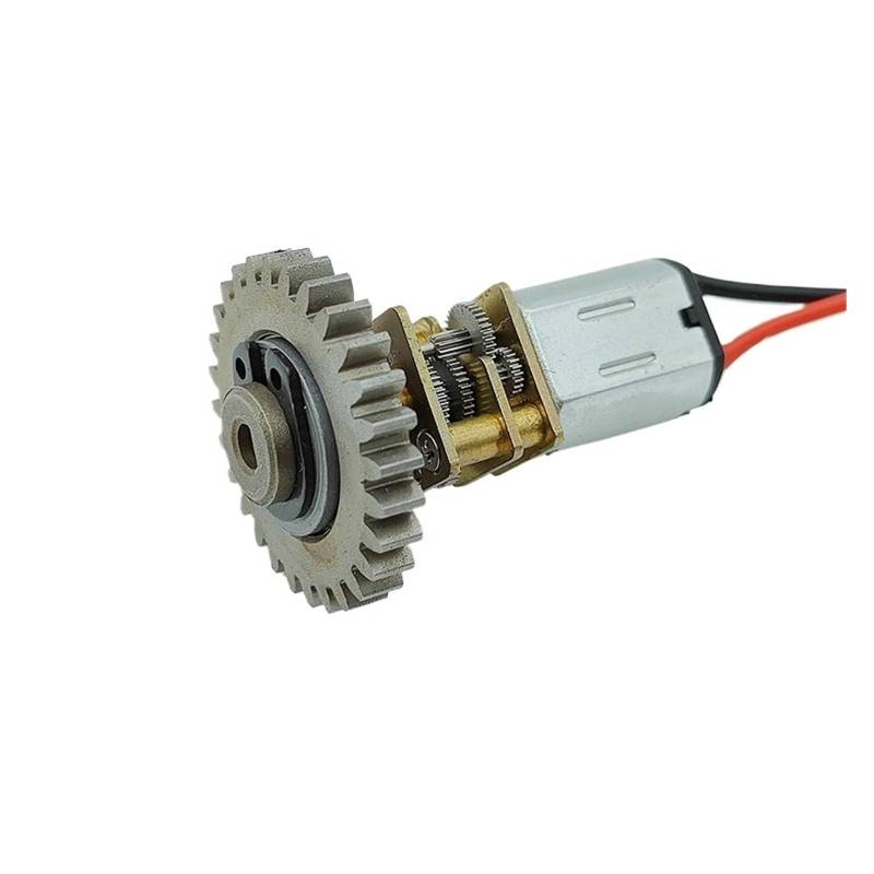 N20 Full Metal Gearbox Gear electronic starter DC 3V-6V 5V 60RPM Slow Speed 12mm Gear Reduction electronic starter 28 Teeth Metal Gear Wheel DIY Toy IDGTTLDF von IDGTTLDF