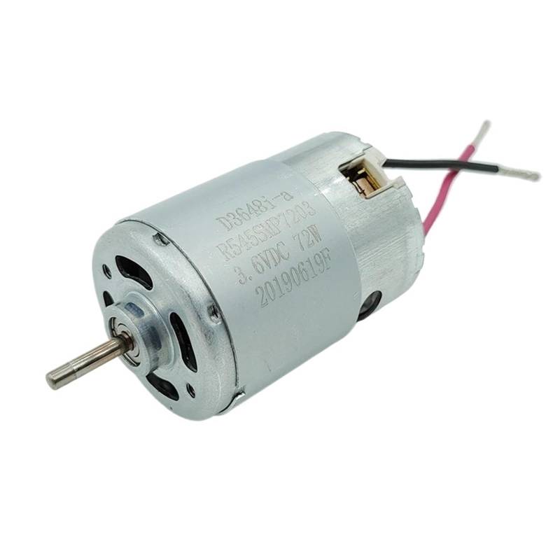 RS-545 electronic starter DC 3.6V 72W 26000RPM High Speed Power Front Ball Bearing Compensated Carbon Brush Hand Drill Engine IDGTTLDF von IDGTTLDF