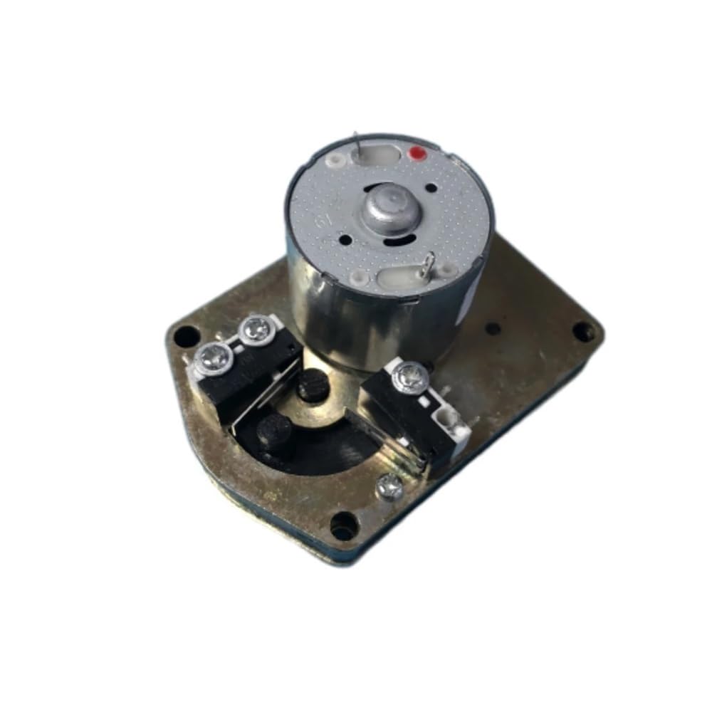 Valve DC electronic starter 90 Degree Limit Forward and Reverse Rotation DIY Clamshell Structure Reduction electronic starter 12V 2.2RPM Gear electronic starter IDGTTLDF von IDGTTLDF
