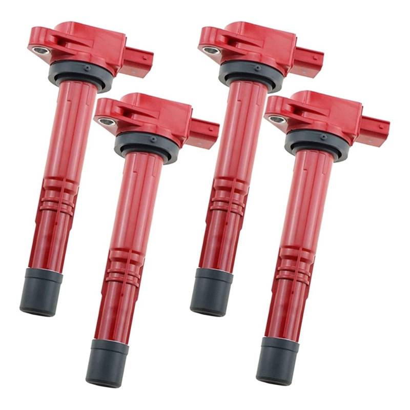 4PCS Zündspulen Auto Kit Kompatibel Für Civic 2002-2011 K20 K24 K20Z3 Kompatibel Für Accord S2000 CSX RSX 30520-PNA-007 30520-RAA-007 von IEJPEQWW