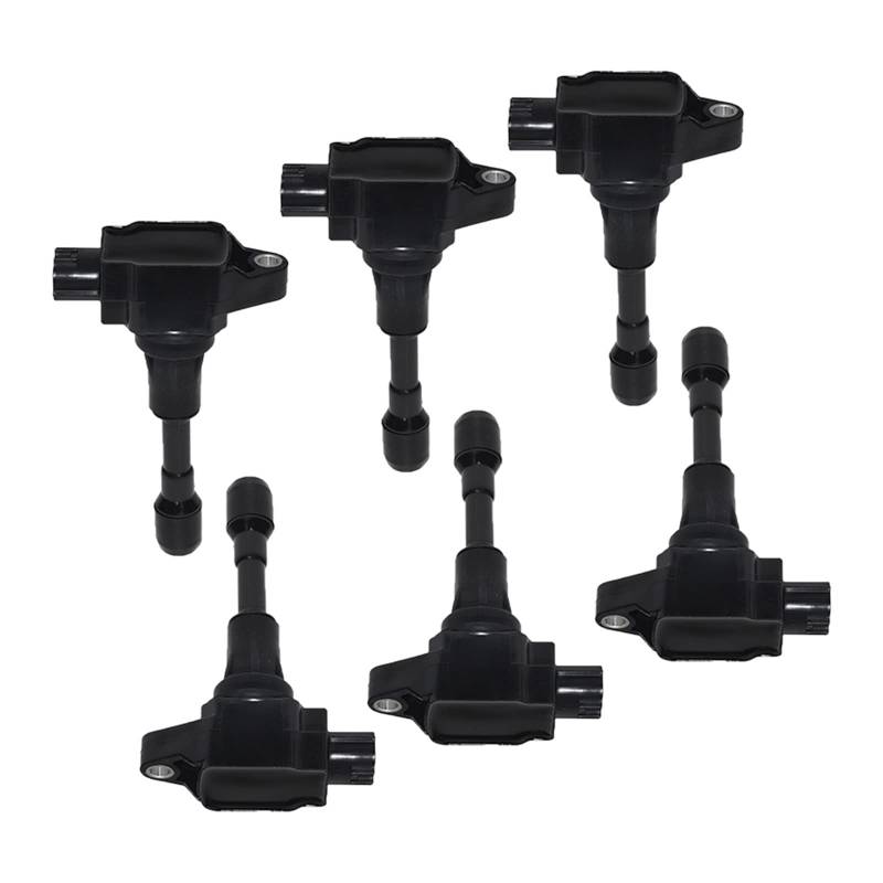6 Teile/satz Auto Zündspule 22448JF00A 22448JF00B Kompatibel Für GT-R (R35) v6-3,8 L 2009-2017 T 2014- UF638 Motor VR38DETT von IEJPEQWW
