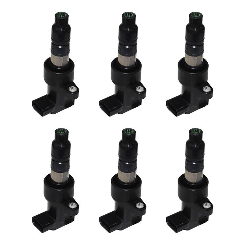 6Pcs Auto Zündspule Kompatibel Für JAGUAR XJ 3,0 2003-2009 XF S-TYPE II X-TYPE I 2001-2009 UF435 XR822478 C2S42673 C2S11480 6R8312A366BA von IEJPEQWW