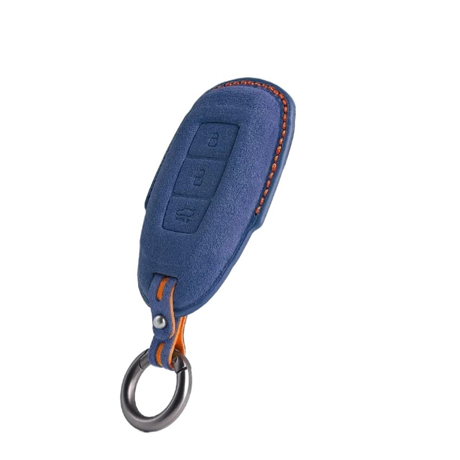 Kompatibel mit Hyundai I20 I30 Ix20 Ix25 Ix35 Solaris, Autozubehör, Wildleder, Auto-Fernschlüsselgehäuse, Abdeckungsschale(A 640611) von IEJPEQWW