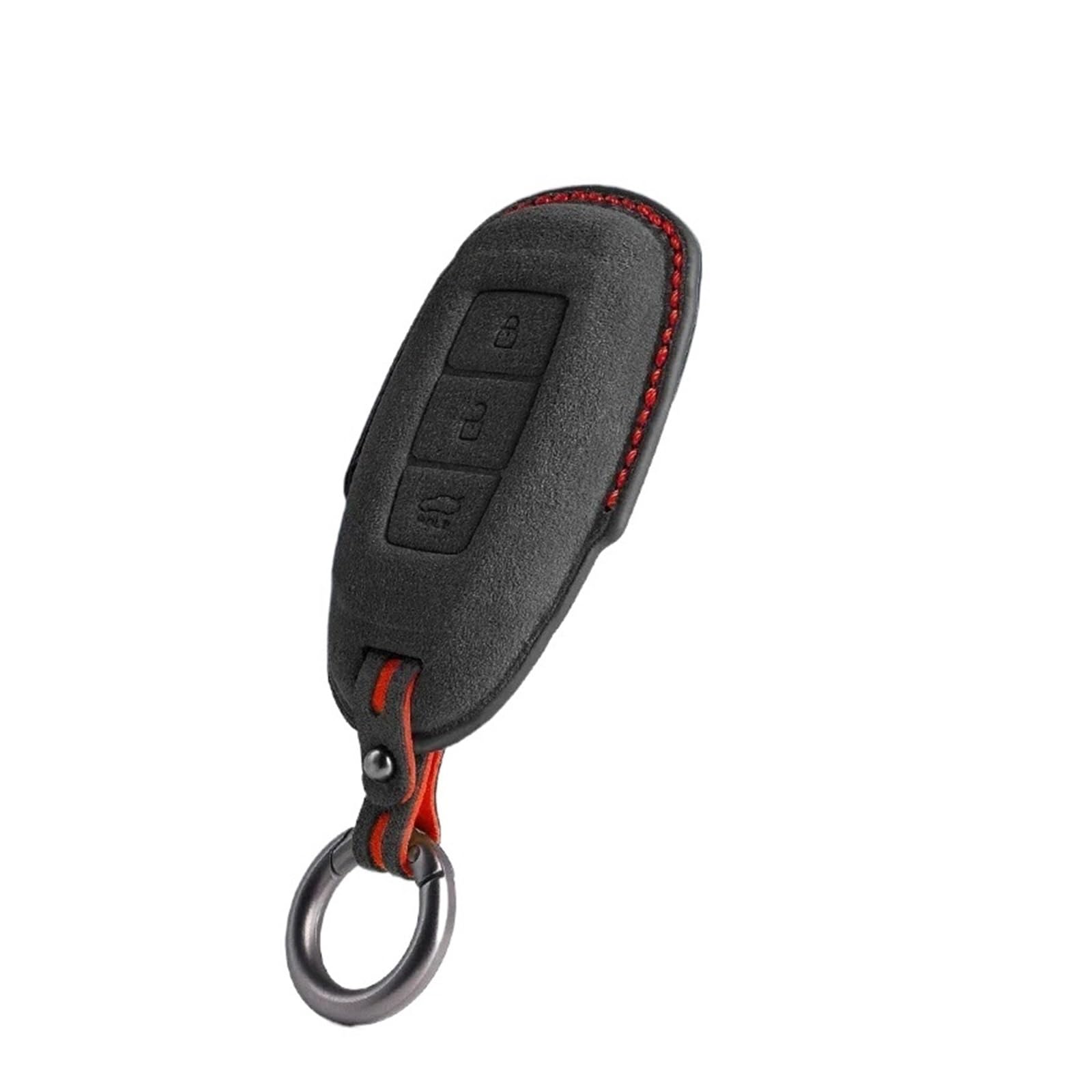 Kompatibel mit Hyundai I20 I30 Ix20 Ix25 Ix35 Solaris, Autozubehör, Wildleder, Auto-Fernschlüsselgehäuse, Abdeckungsschale(A 9002) von IEJPEQWW