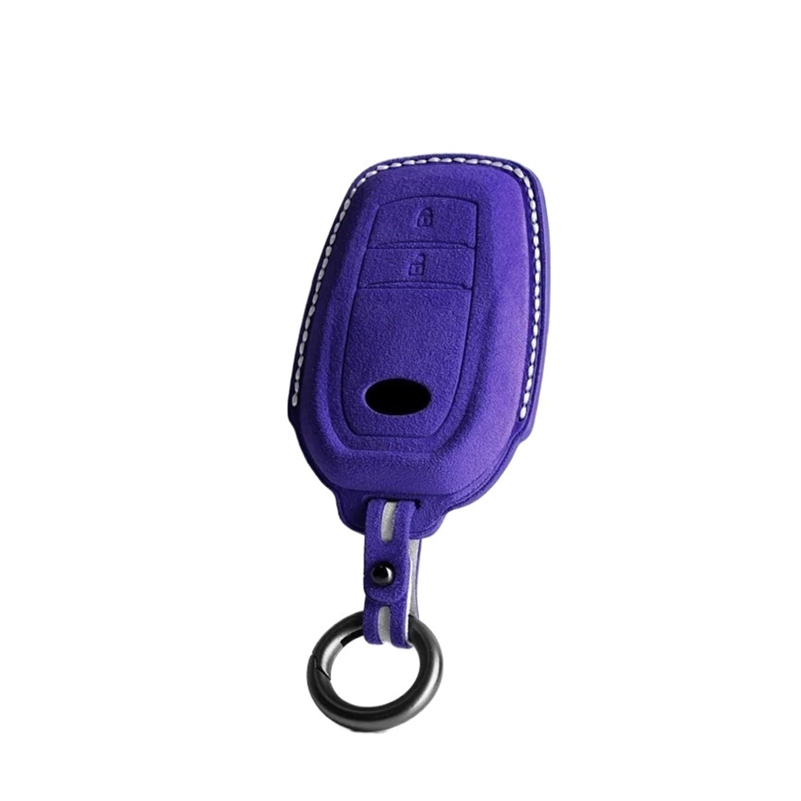 Kompatibel mit Toyota Hilux Revo Innova Rav4 Fortuner Wildleder Auto Remote Key Case Cover Shell(Style4 6601) von IEJPEQWW