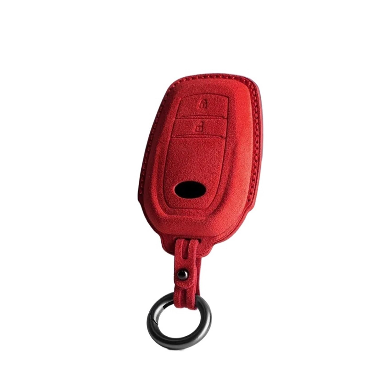 Kompatibel mit Toyota Hilux Revo Innova Rav4 Fortuner Wildleder Auto Remote Key Case Cover Shell(Style6 4996) von IEJPEQWW