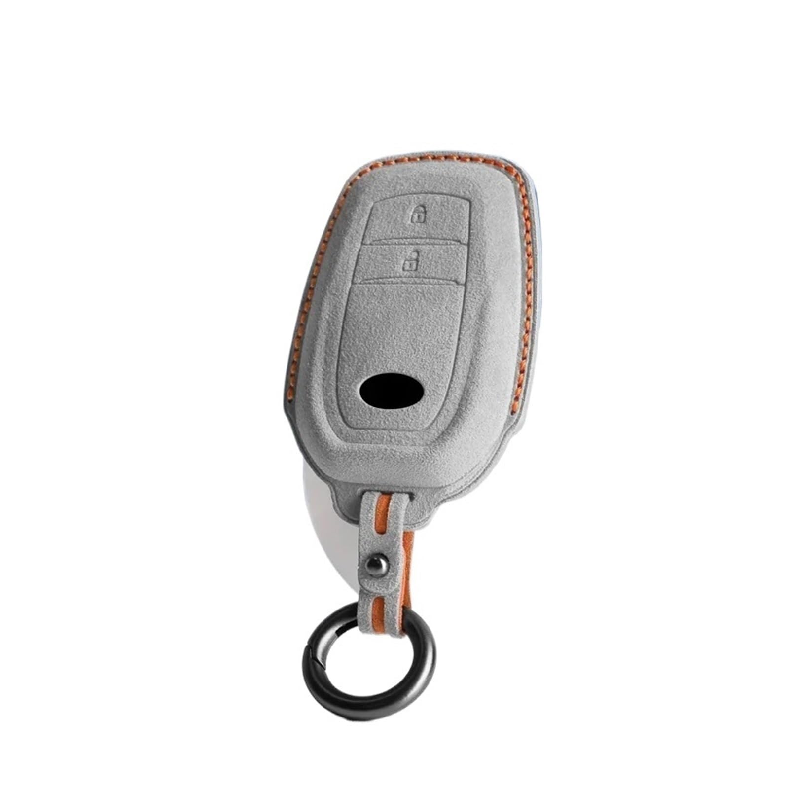 Kompatibel mit Toyota Hilux Revo Innova Rav4 Fortuner Wildleder Auto Remote Key Case Cover Shell(Style8 4978) von IEJPEQWW