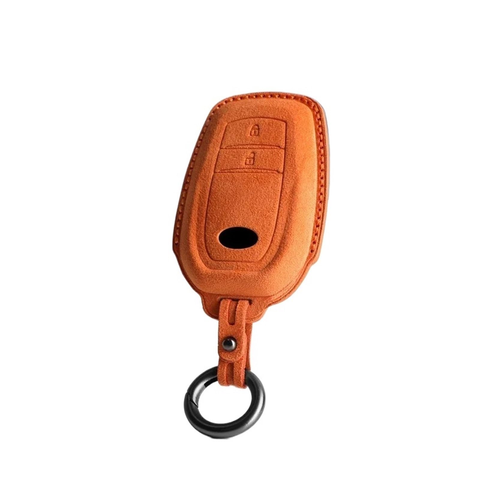 Kompatibel mit Toyota Hilux Revo Innova Rav4 Fortuner Wildleder Auto Remote Key Case Cover Shell(Style9 2969) von IEJPEQWW