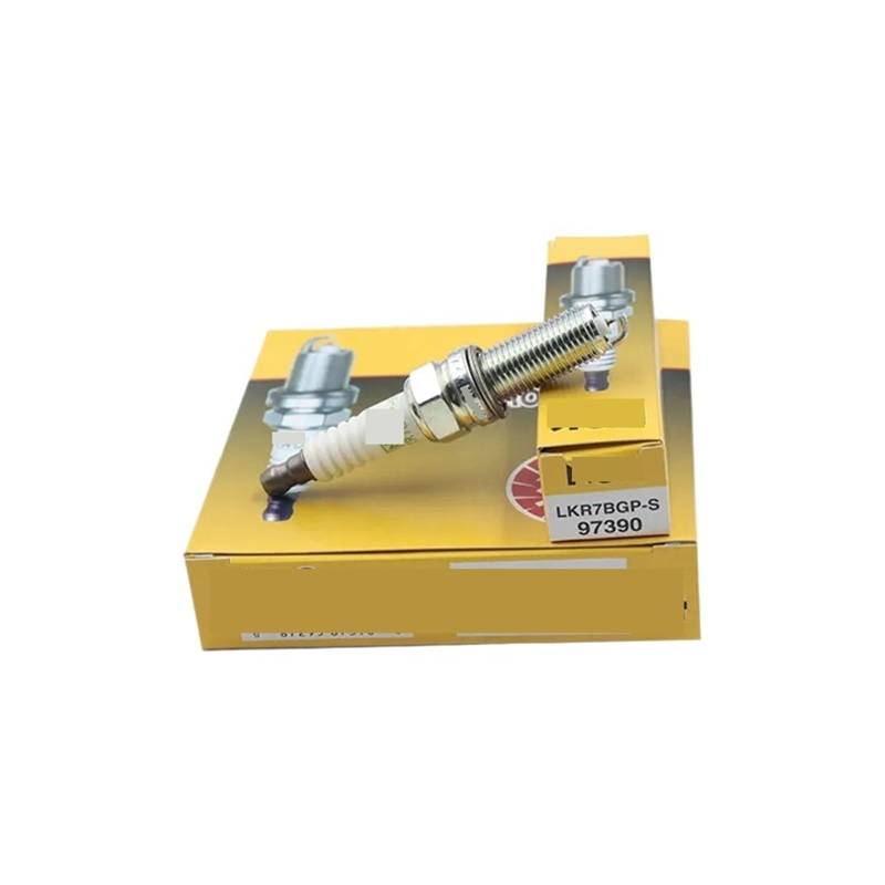4 Stück Platin-Zündkerzen LKR7BGP-S 97390 von IFXAVJWSQ