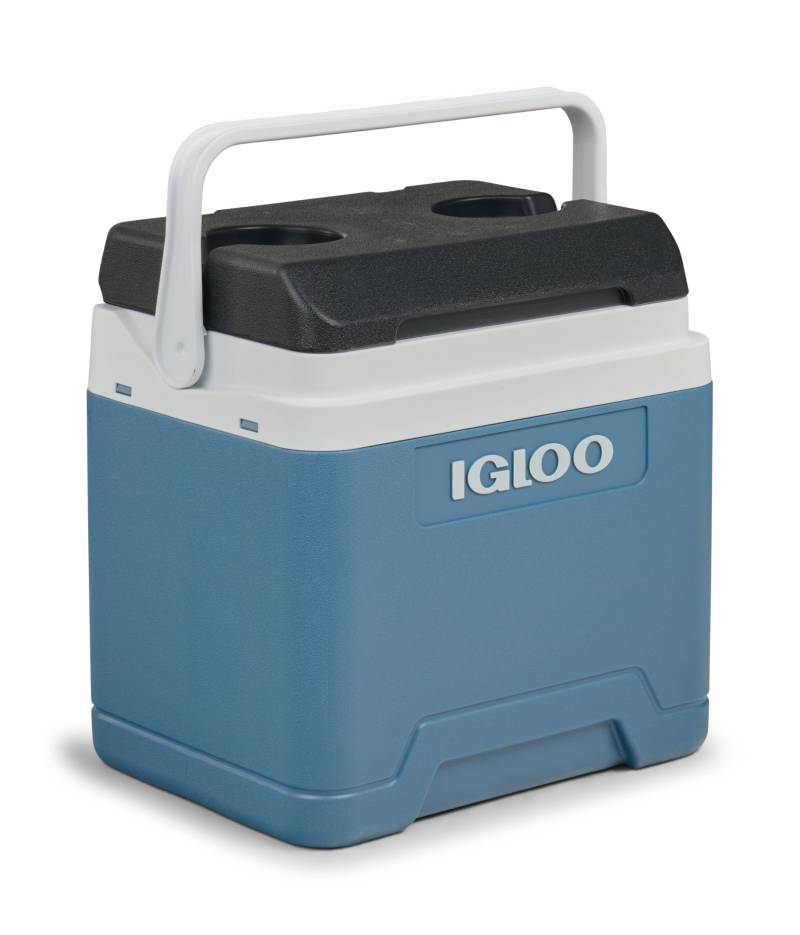 IGLOO IP24 Passiv-Kühlbox 24 L, eisblaue Thermobox, Eisbox für Freizeit, Beruf und Camping von IGLOO