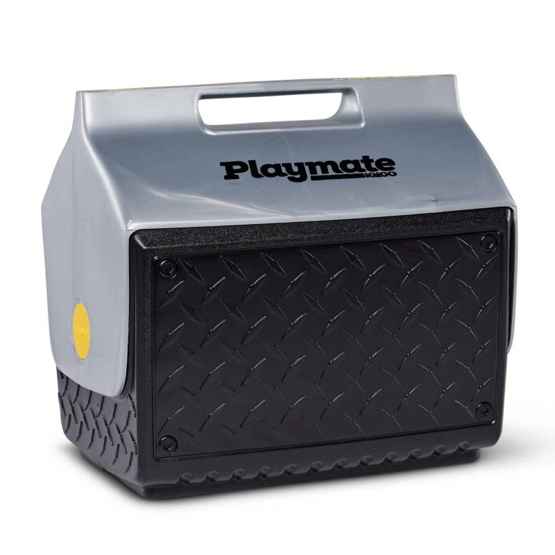 IGLOO Playmate The Boss Kühlbox, 13.2 Liter, Schwarz – Robuste und Stylische Kühlbox für Camping und Outdoor von IGLOO