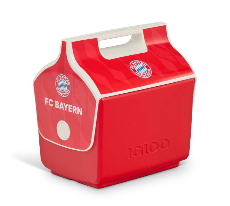 IGLOO Playmate Kühlbox - FC Bayern München - lizensierter Fanartikel, Rote Kühltasche, 6 Liter von IGLOO