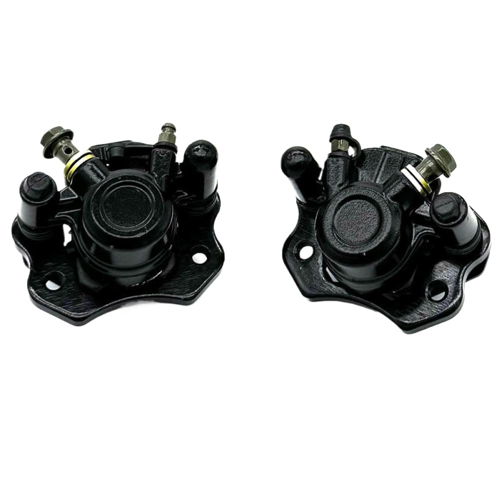 Bremssättel und Pads Kompatibel mit 50cc-250ccs ATVs Quads Go-Karts Buggys und Dirt Bikes(1 pair) von IJOSADON